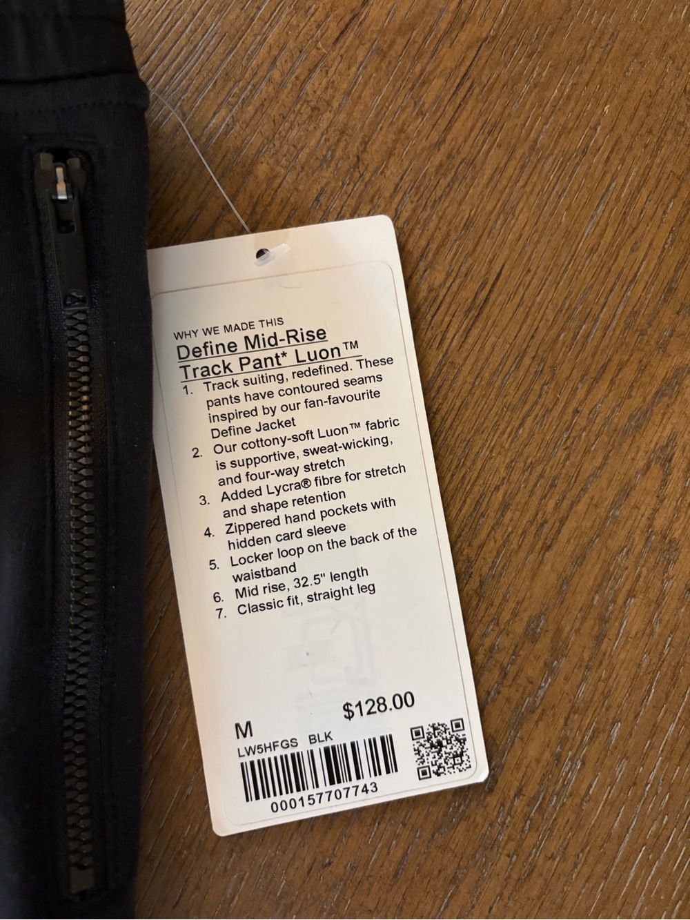 lululemon athletica Define Mid-Rise Track Pant Luon™ - Black